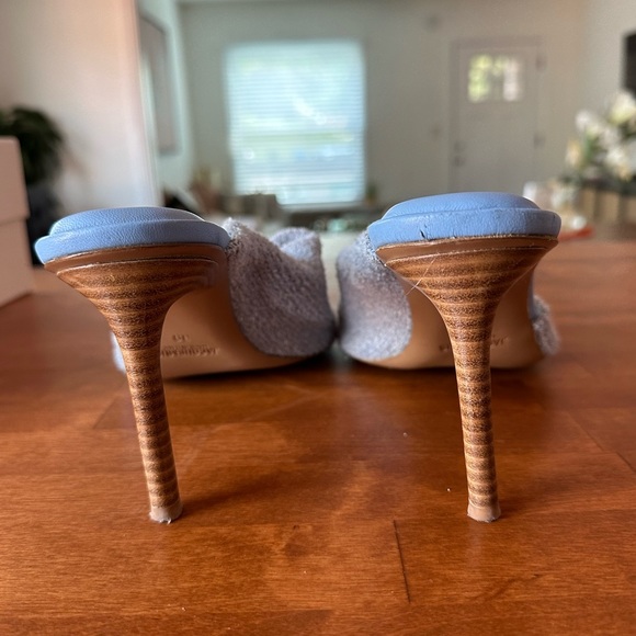 Jacquemus Les Mules Bangu Light Blue Heeled Sandals - Picture 7 of 13